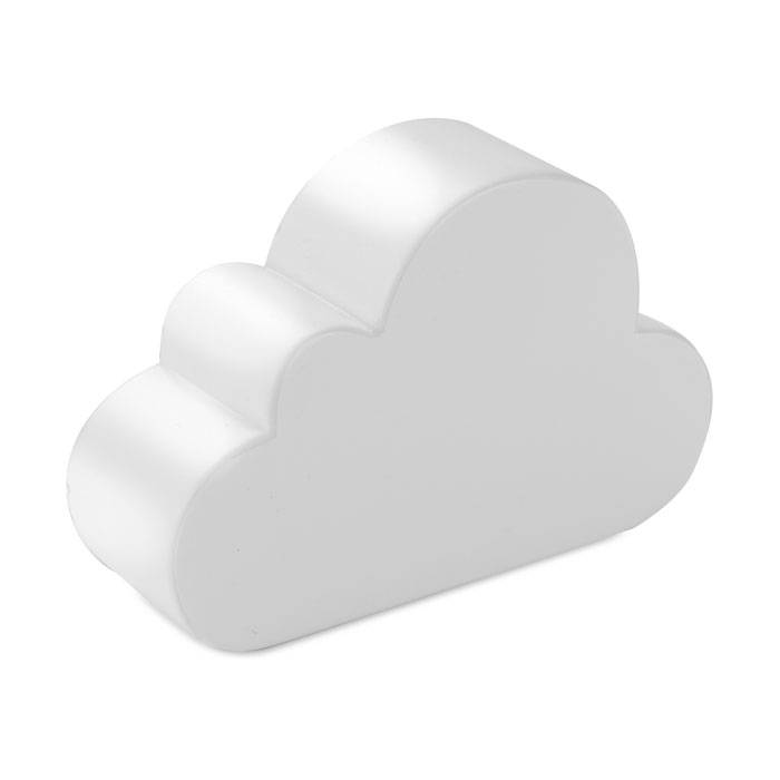 CLOUDINO antistres v tvare mraku, biela