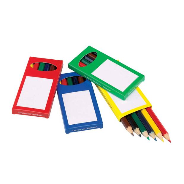 Color sada 6 pastelek v barevném obalu Color sada 6 pastelek v barevném obalu