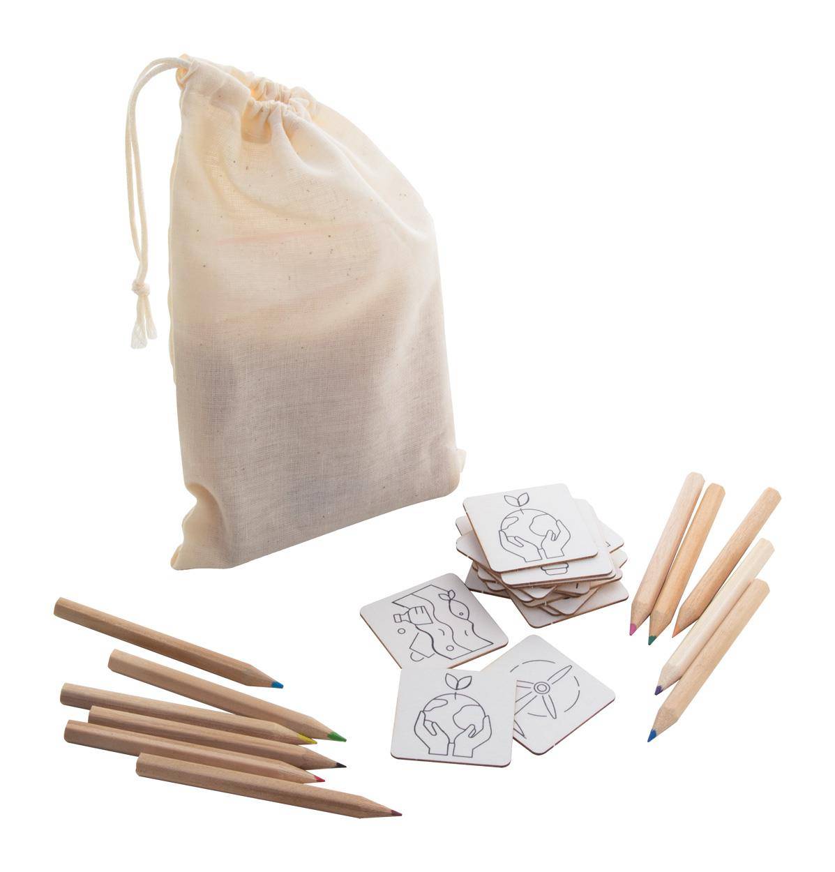 Colormor pexeso na vyfarbenie, ochrana životného prostredia, hnedá