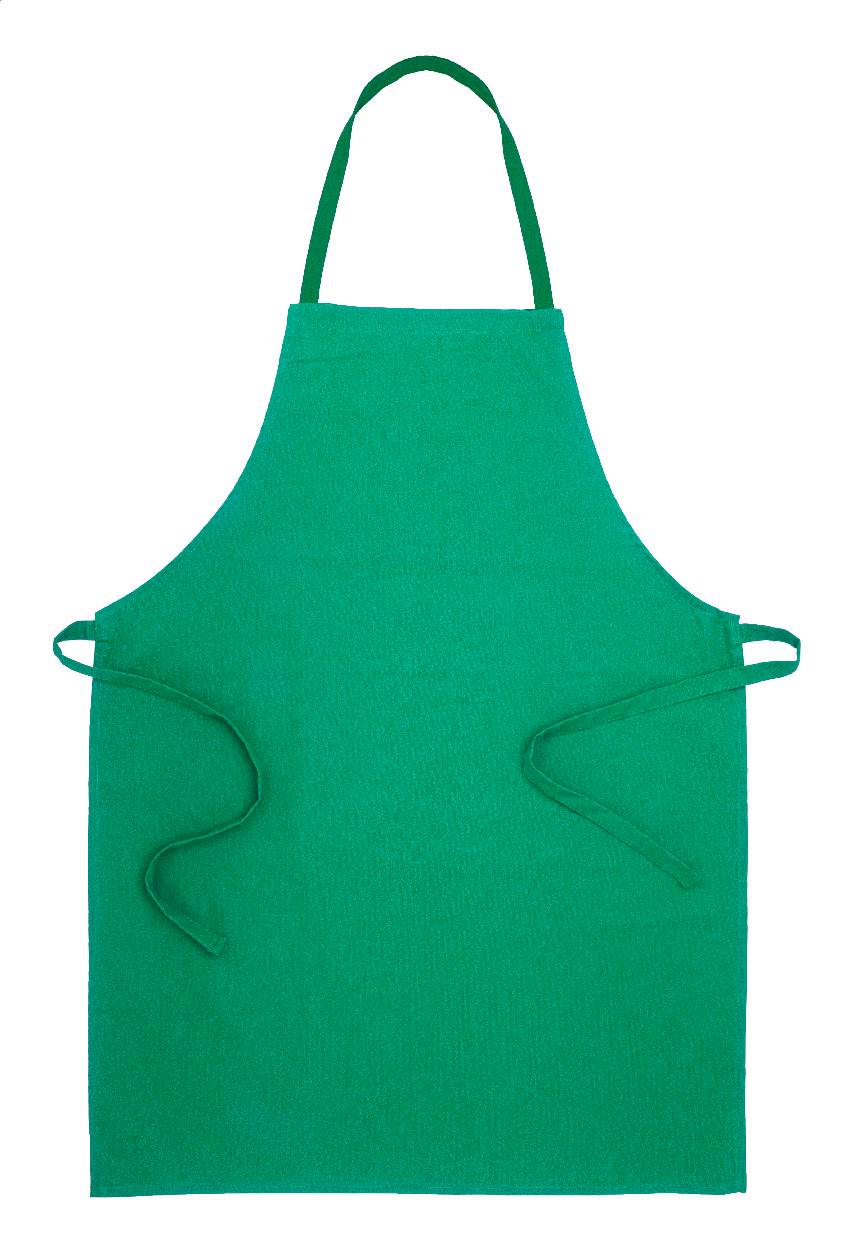 Commis bavlnená zástera, zelená