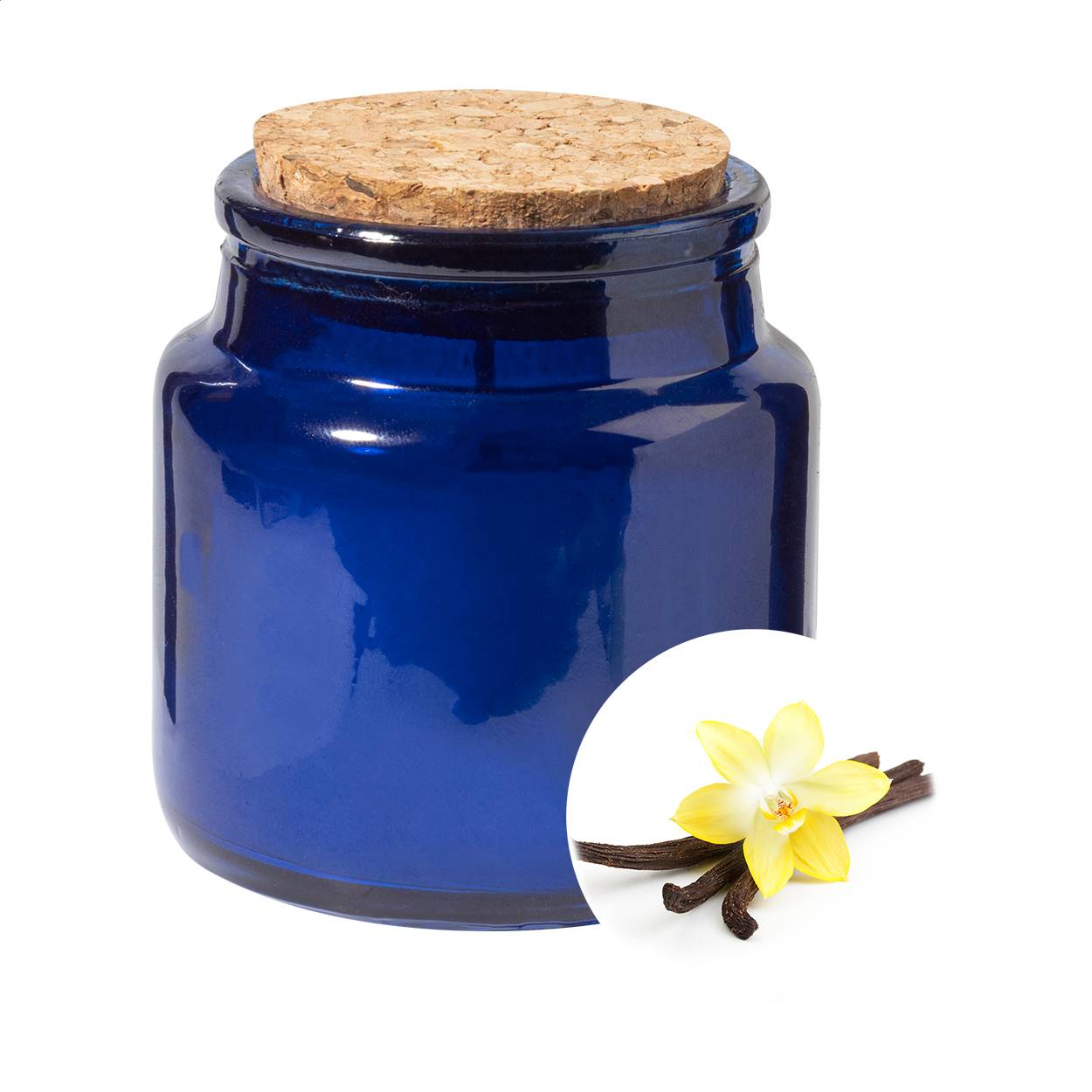 Corbama sviečka, modrá