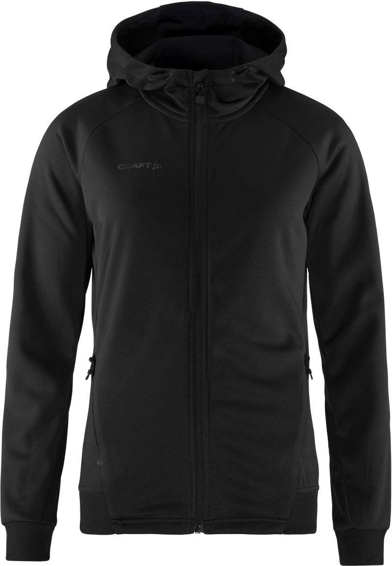 Craft Corp.| ADV Unify Hoodie Jacket W, Dámska bunda s kapuc., čierna, XS