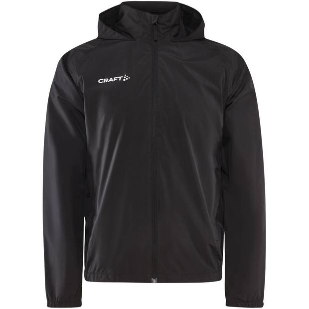 Craft TW|Evolve Rain Jacket M, Ľahká pánska bunda do dažďa, čierna, XS Craft TW|Evolve Rain Jacket M, Ľahká pánska bunda do dažďa, čierna, XS