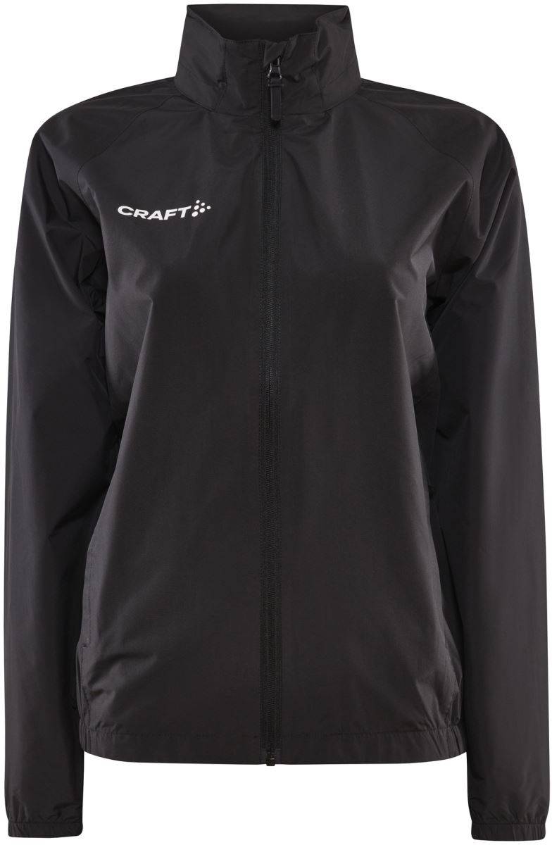 Craft TW|Evolve Rain Jacket W, Ľahká dámska bunda do dažďa, čierna, XS