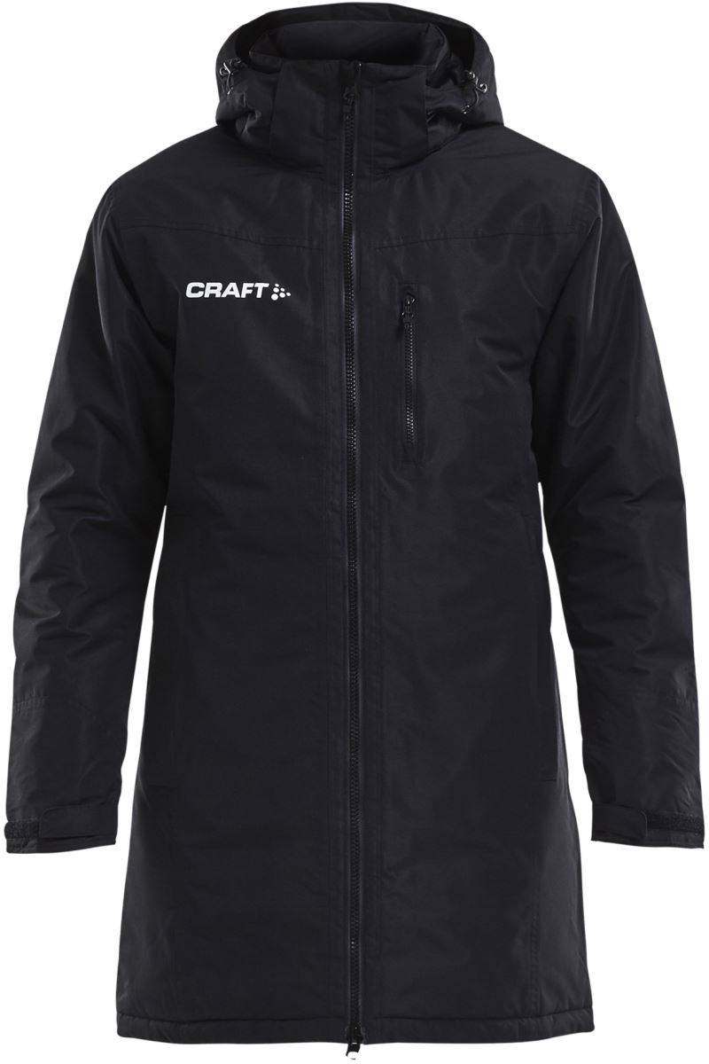 Craft TW | Parka Jacket M, Pánska zateplená parka, čierna, XS