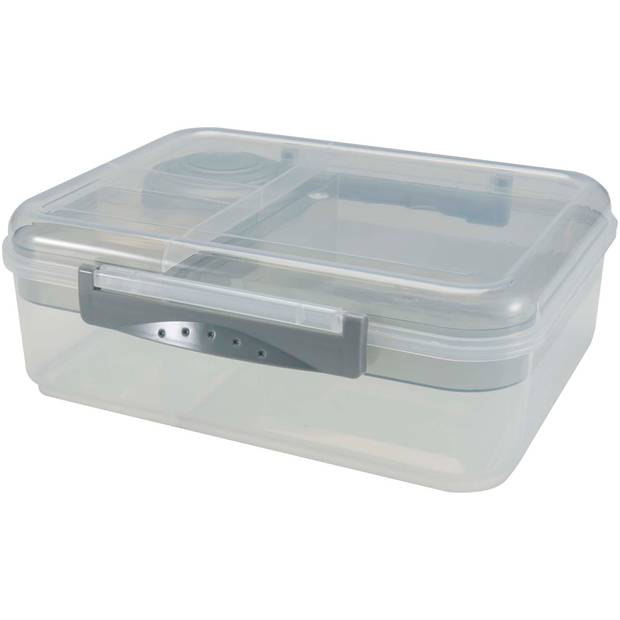 Cravee 1450ml desiatový box, sivá Light Cravee 1450ml desiatový box, sivá Light