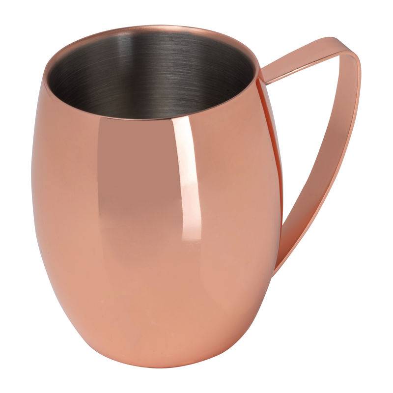 CrisMa nerezový pohár, 400 ml, žltá Gold