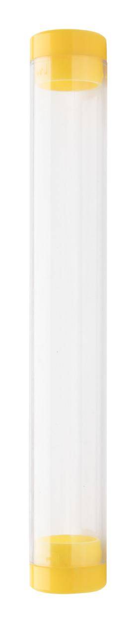 Crube oválny peračník, žltá