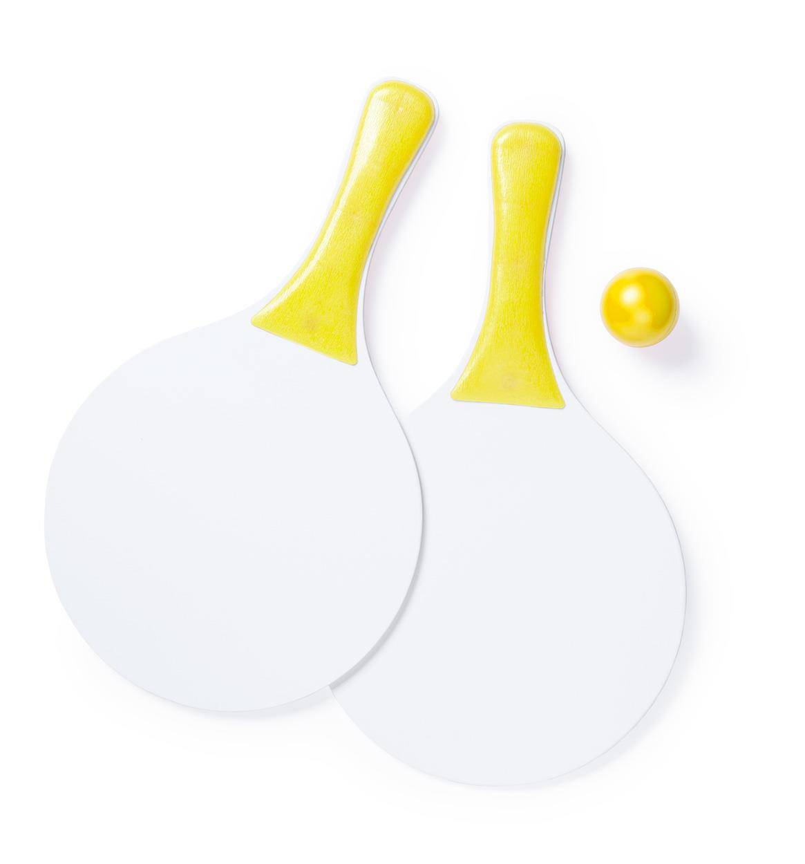 Cupsol plážový tenis, žltá