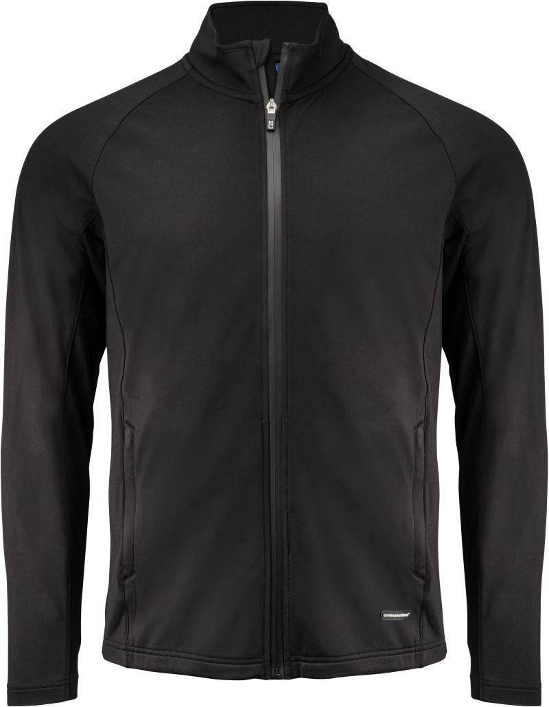 Cutter&Buck|Adapt Jacket Men, Pánska flís.bunda, čierna, S