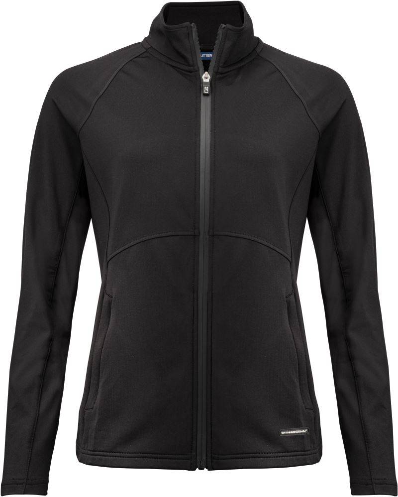 Cutter&Buck|Adapt Jacket Women, Dámska flís.bunda, čierna, XS