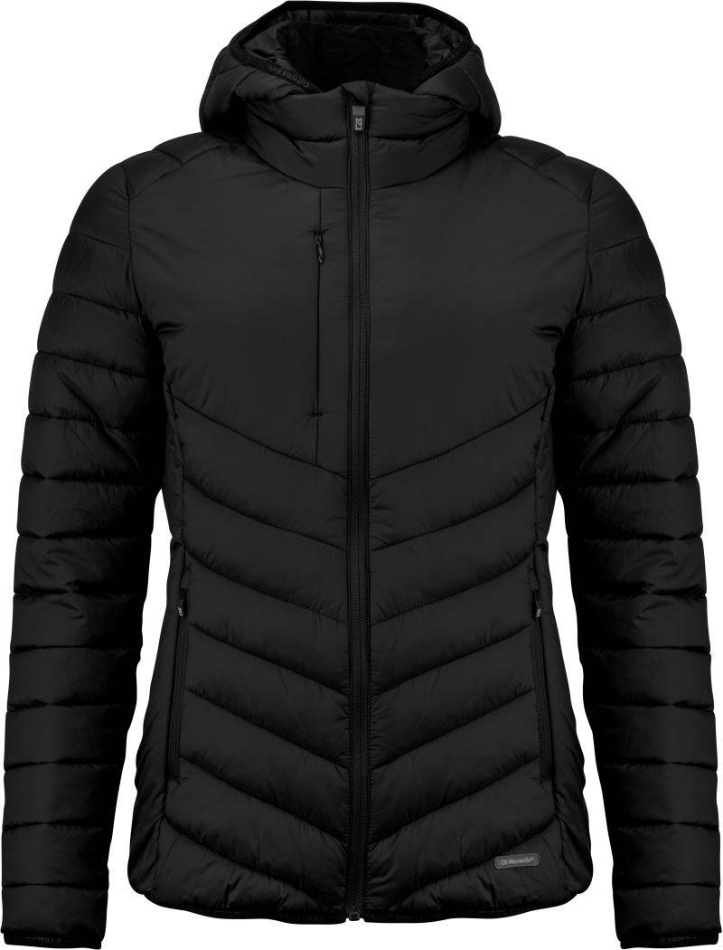 Cutter&Buck|Mount Adams Jacket Women, Dámska prešív. bunda, čierna, XS