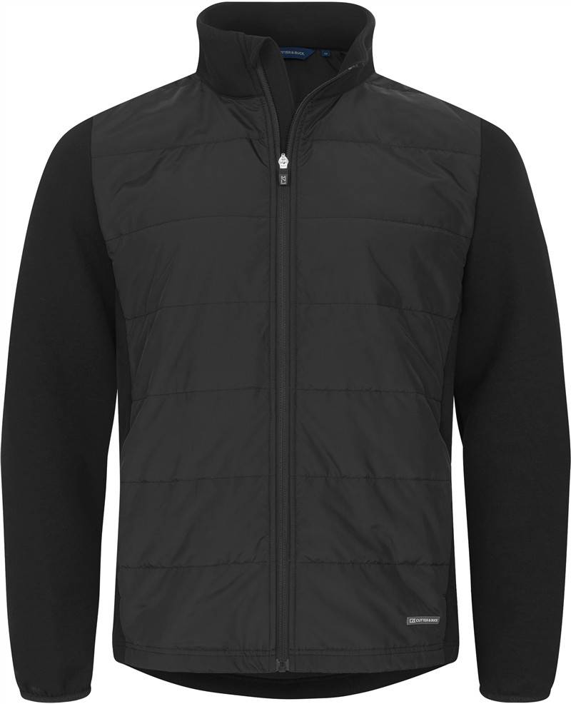 Cutter&Buck|Pemberton Hybrid Jacket M, Pánska hybrid.streč.bunda, čierna, S