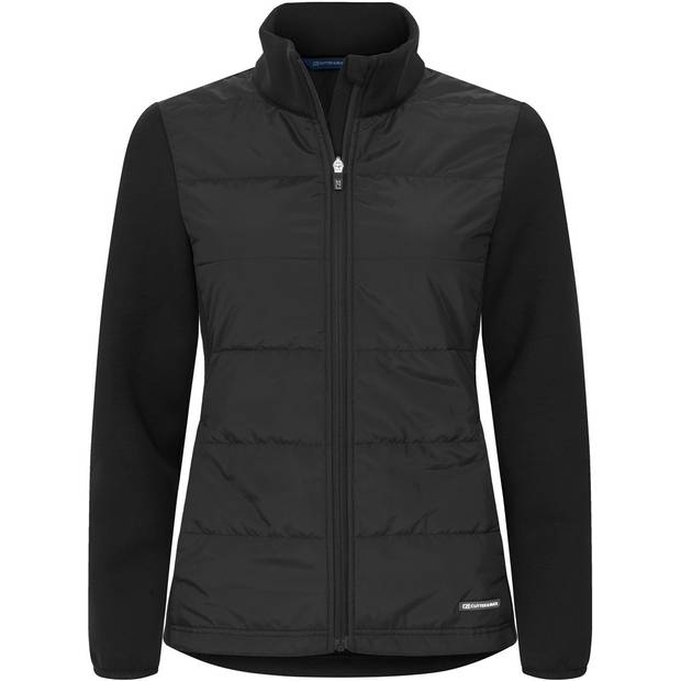 Cutter&Buck|Pemberton Hybrid Jacket W, Dámska hybrid.streč.bunda, čierna, XS Cutter&Buck|Pemberton Hybrid Jacket W, Dámska hybrid.streč.bunda, čierna, XS
