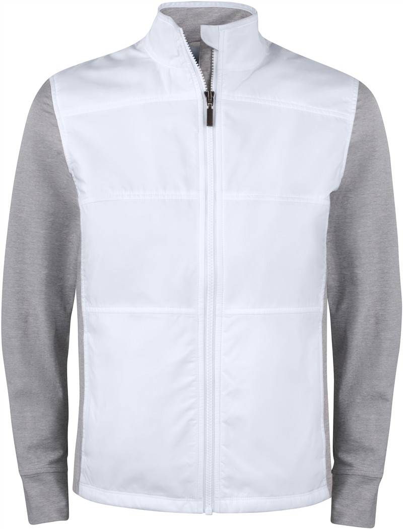 Cutter&Buck|Stealth Jacket Men, Pánska hybrid.streč.bunda, biela, S