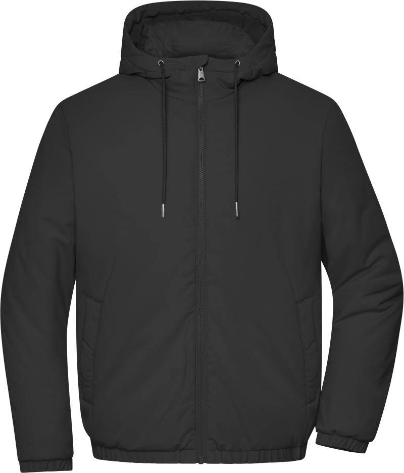 Daiber|JN 1380, Pánska bomber bunda, čierna, M
