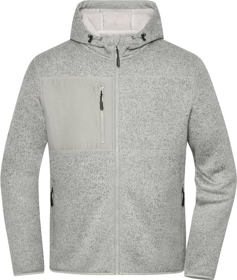 sivá Cement Melange - biela Nature