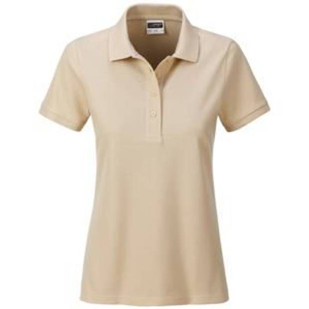 Dámská polokošile JN Basic Polo, Stone šedá, M Dámská polokošile JN Basic Polo, Stone šedá, M