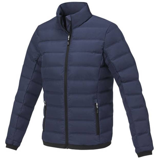 Dámská zateplená péřová bunda Macin, modrá Dámská zateplená péřová bunda Macin, modrá