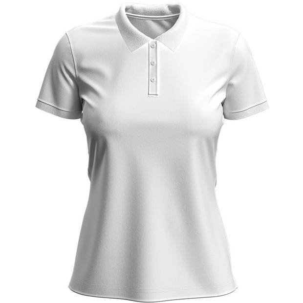 Dámské Polo s krátkým rukávem Claire Polo, White bílá, XXL Dámské Polo s krátkým rukávem Claire Polo, White bílá, XXL