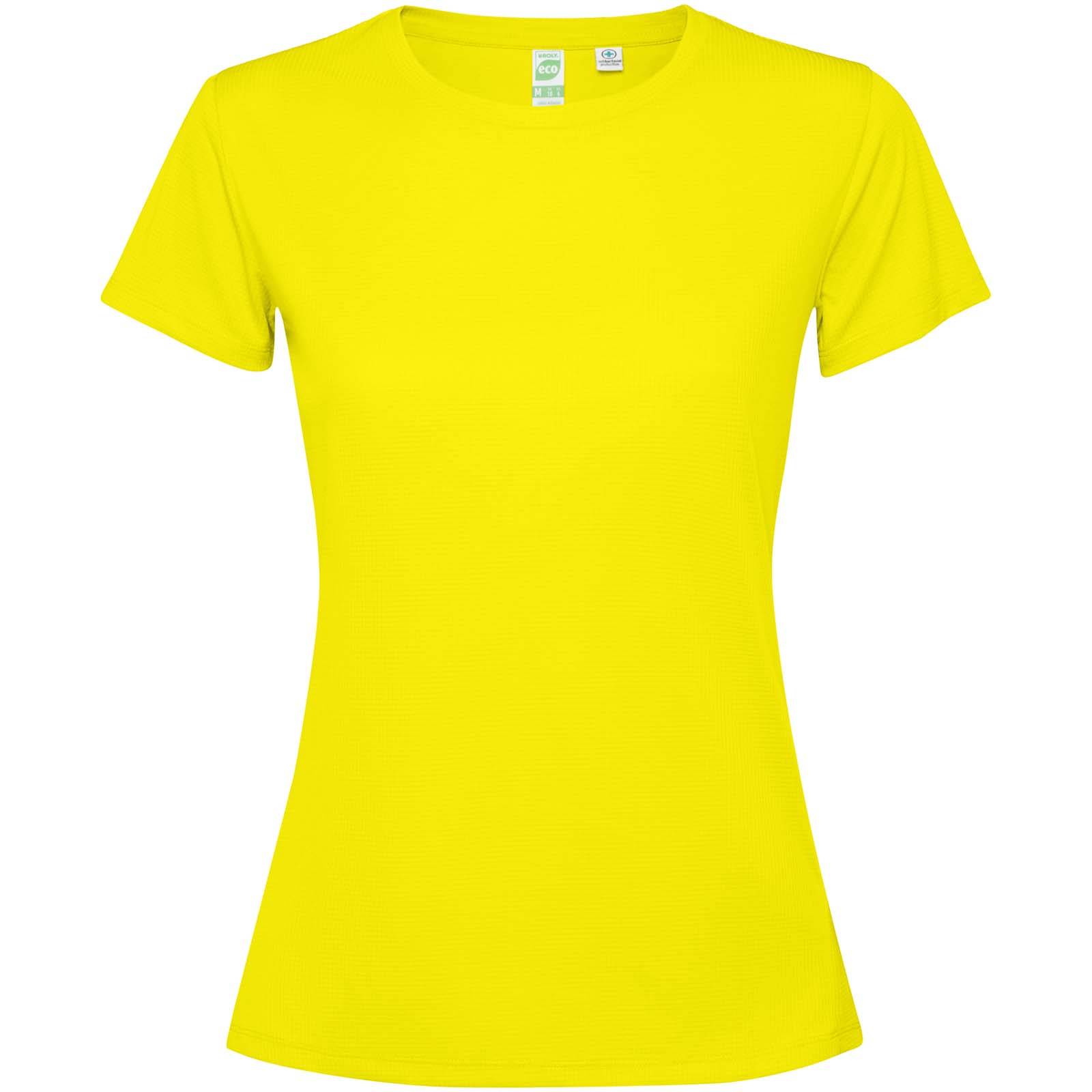 Dámske tričko s dlhým rukávom Extreme, žltá Fluor, S
