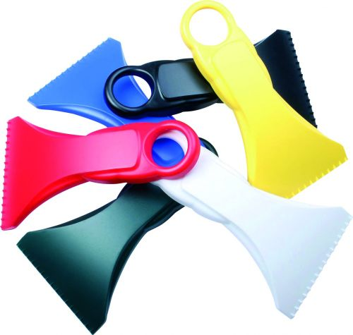 DARIS plastová autoškrabka, červená