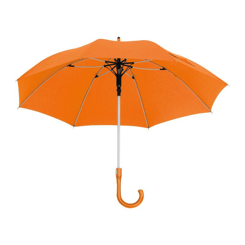Dáždnik so sklolaminátovou konštrukciou, oranžová
