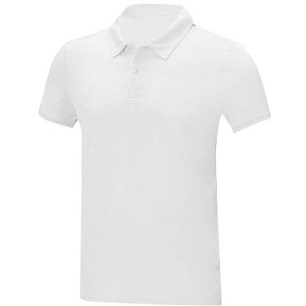 Deimos, pánské polo cool fit s krátkým rukávem, bílá, XS Deimos, pánské polo cool fit s krátkým rukávem, bílá, XS