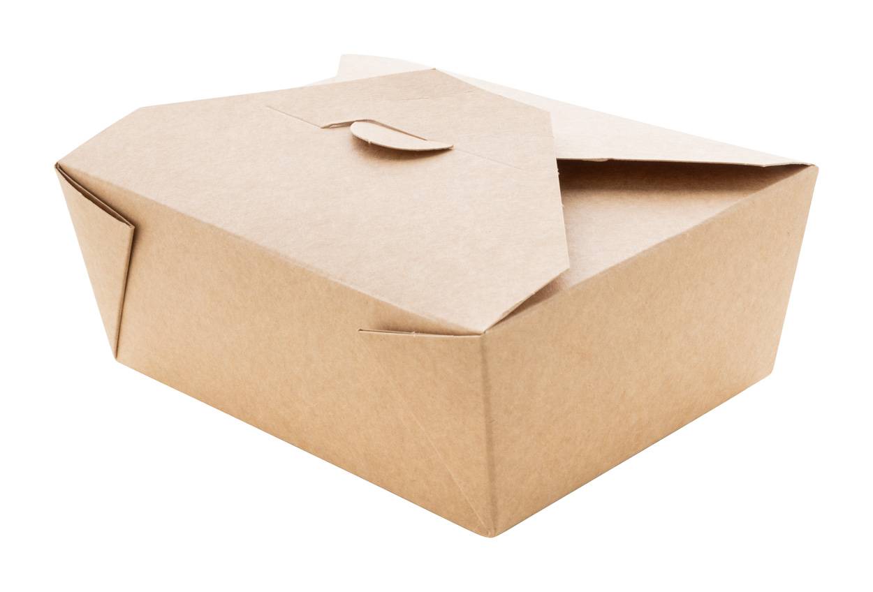 Delibox 1300 krabice na jedlo so sebou, hnedá natural