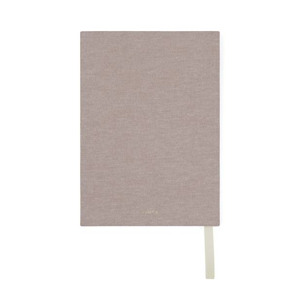 Deníkový zápisník VINGA Thankfulness z GRS recykl. papíru, hnědá béžová Deníkový zápisník VINGA Thankfulness z GRS recykl. papíru, hnědá béžová