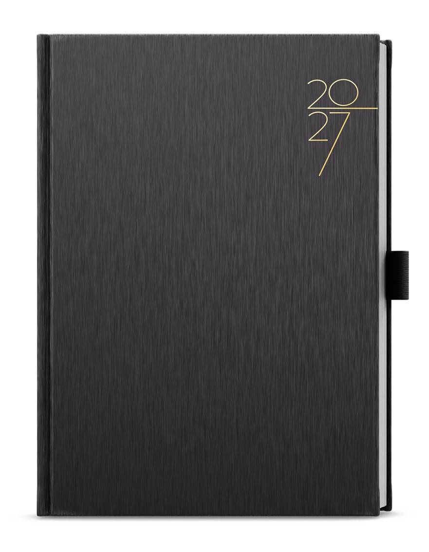 Denní diář - David - ForMen - A5 - Black