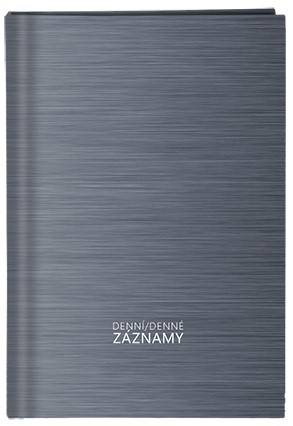 Denní záznamy - A4 - lamino - Šedý