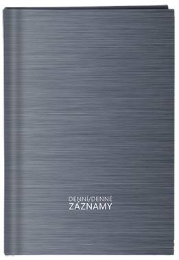 Denní záznamy - A4 - lamino - Šedý