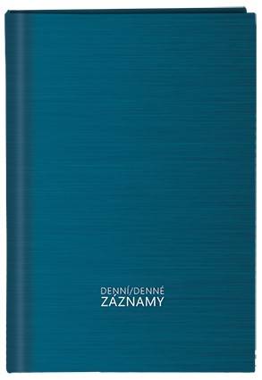 Denní záznamy - A4 - lamino - Tyrkys