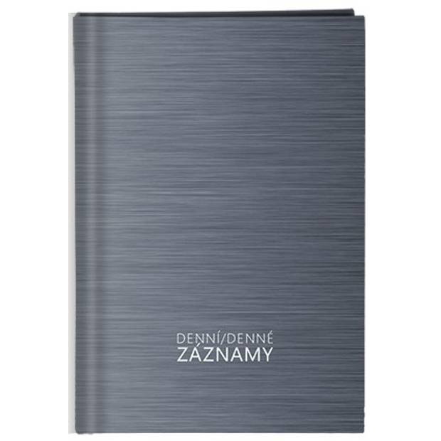 Denní záznamy - A5 - Šedý Denní záznamy - A5 - Šedý