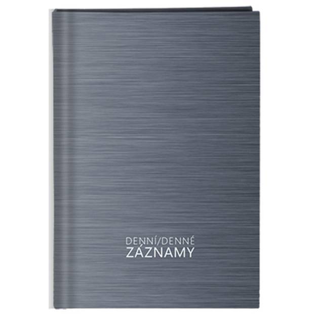 Denní záznamy - A5 - Šedý Denní záznamy - A5 - Šedý