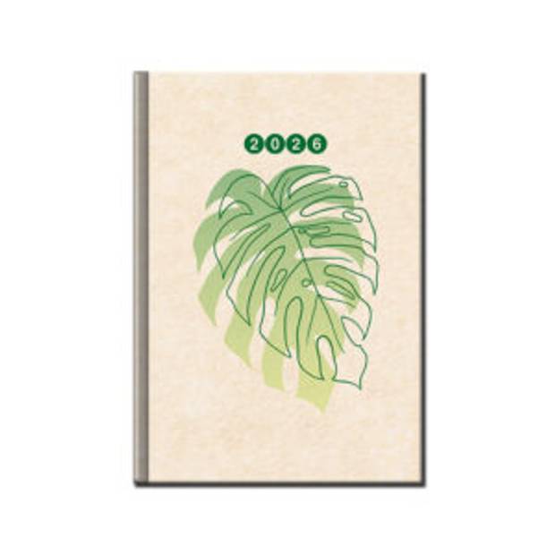 DENNÝ DIÁR A5 EKO, béžová 2026 DENNÝ DIÁR A5 EKO, béžová 2026