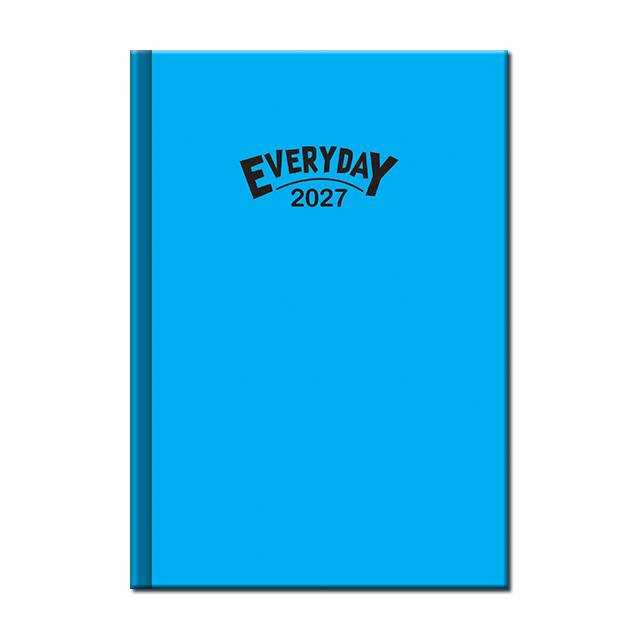 Denný diár A5 Everyday COLORS modrý 2027