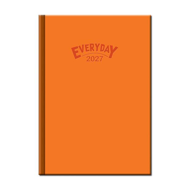 Denný diár A5 Everyday oranžový 2027 Denný diár A5 Everyday oranžový 2027