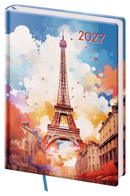 Denný diár A5 Vario Lyra Paris