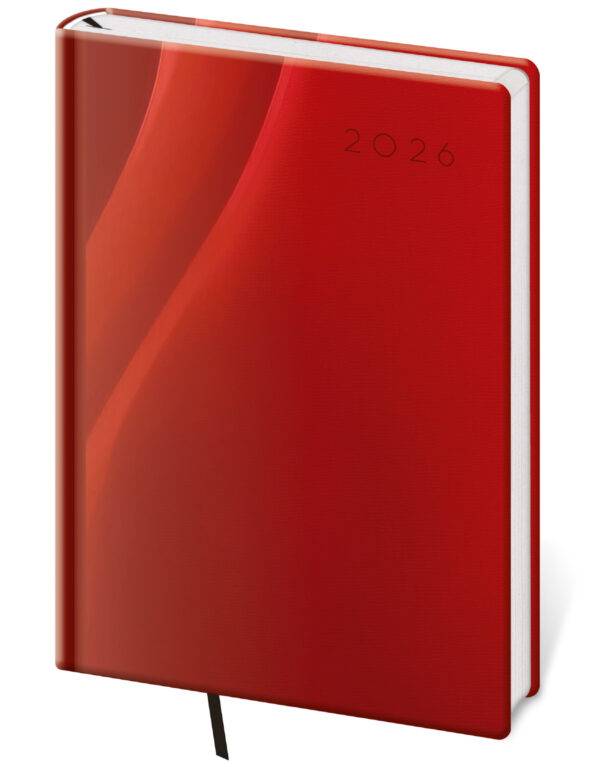 Denný diár A5 Vario Red design, 2026