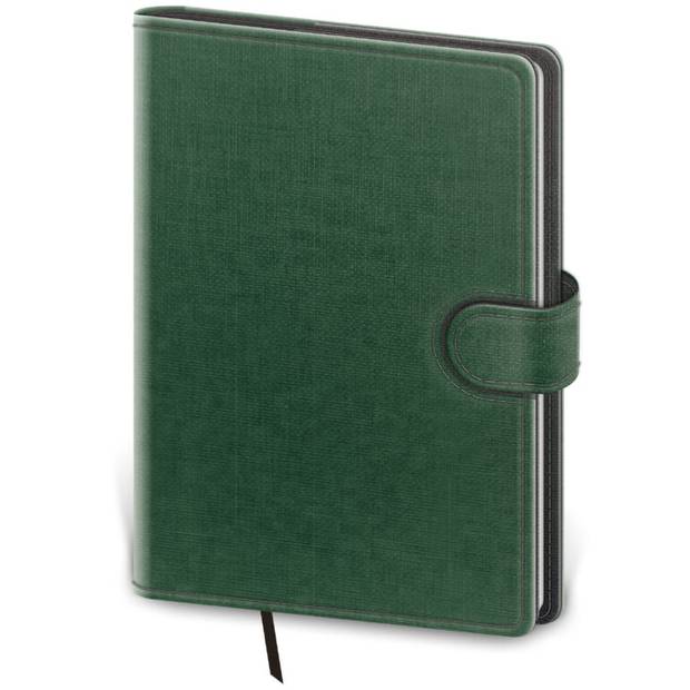 Denný diár B6 Flip zeleno/sivý, 2026 Denný diár B6 Flip zeleno/sivý, 2026