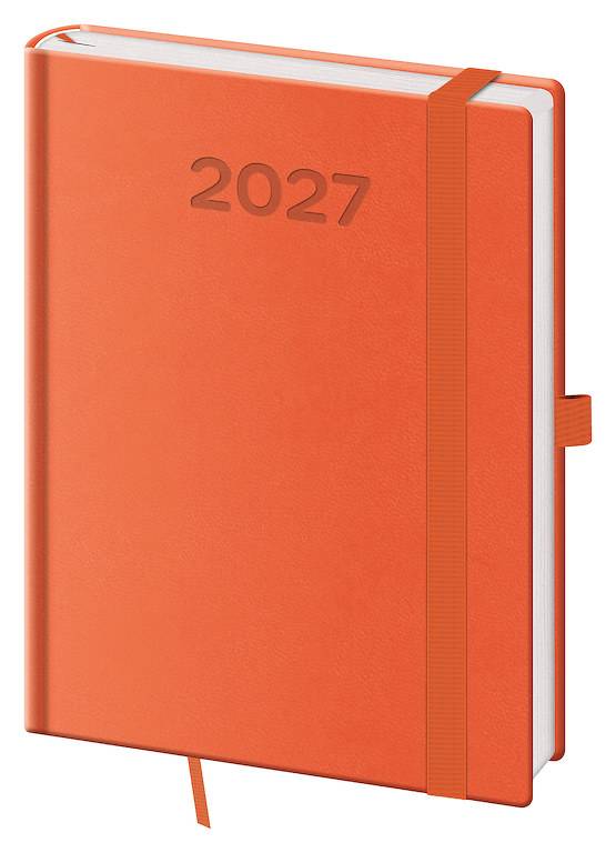 Denný diár B6 Print Pop oranžový