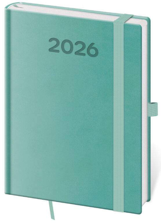 Denný diár B6 Print Pop svetlo zelený, 2026