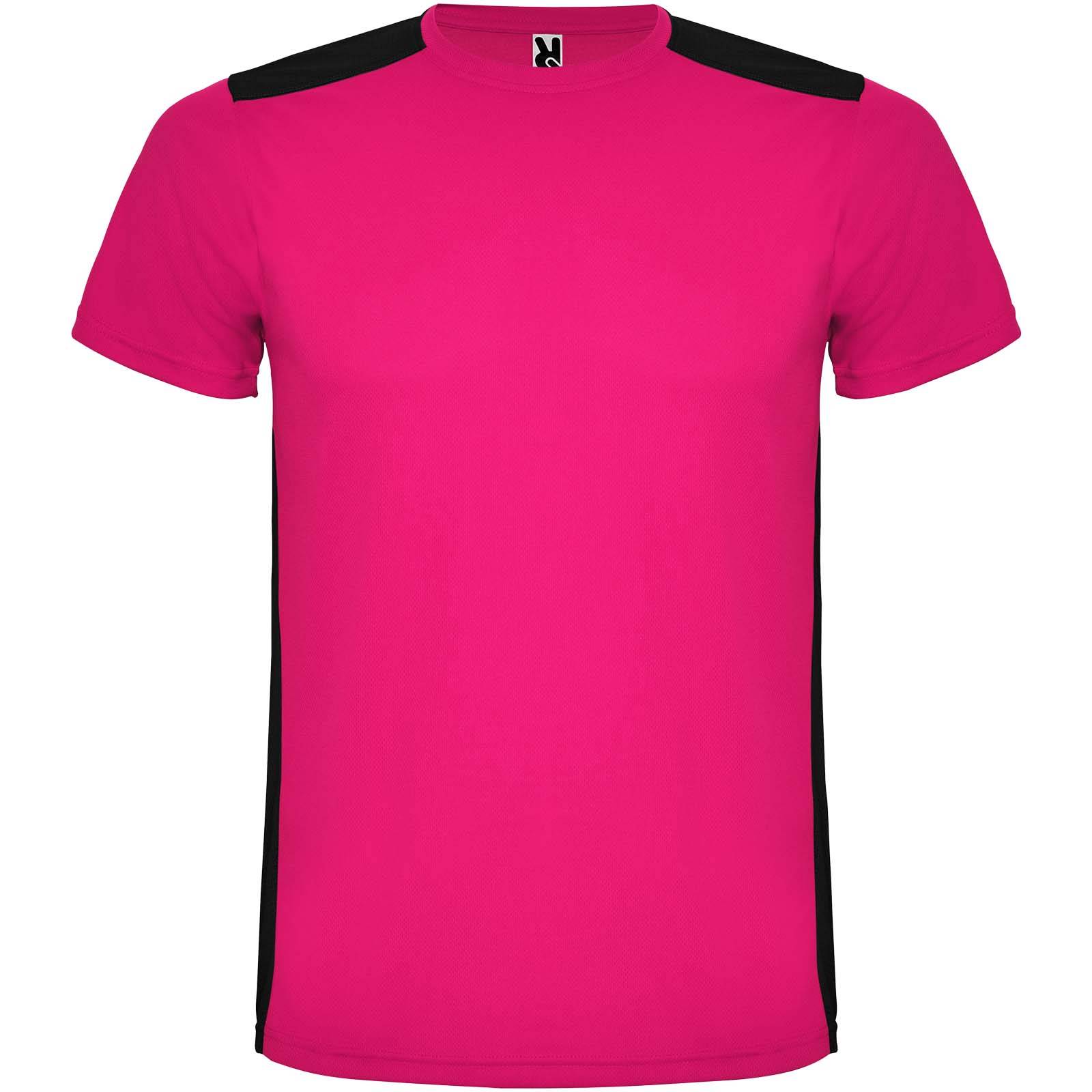 Detroit Detské športové tričko s krátkym rukávom, ružová - čierna, 4