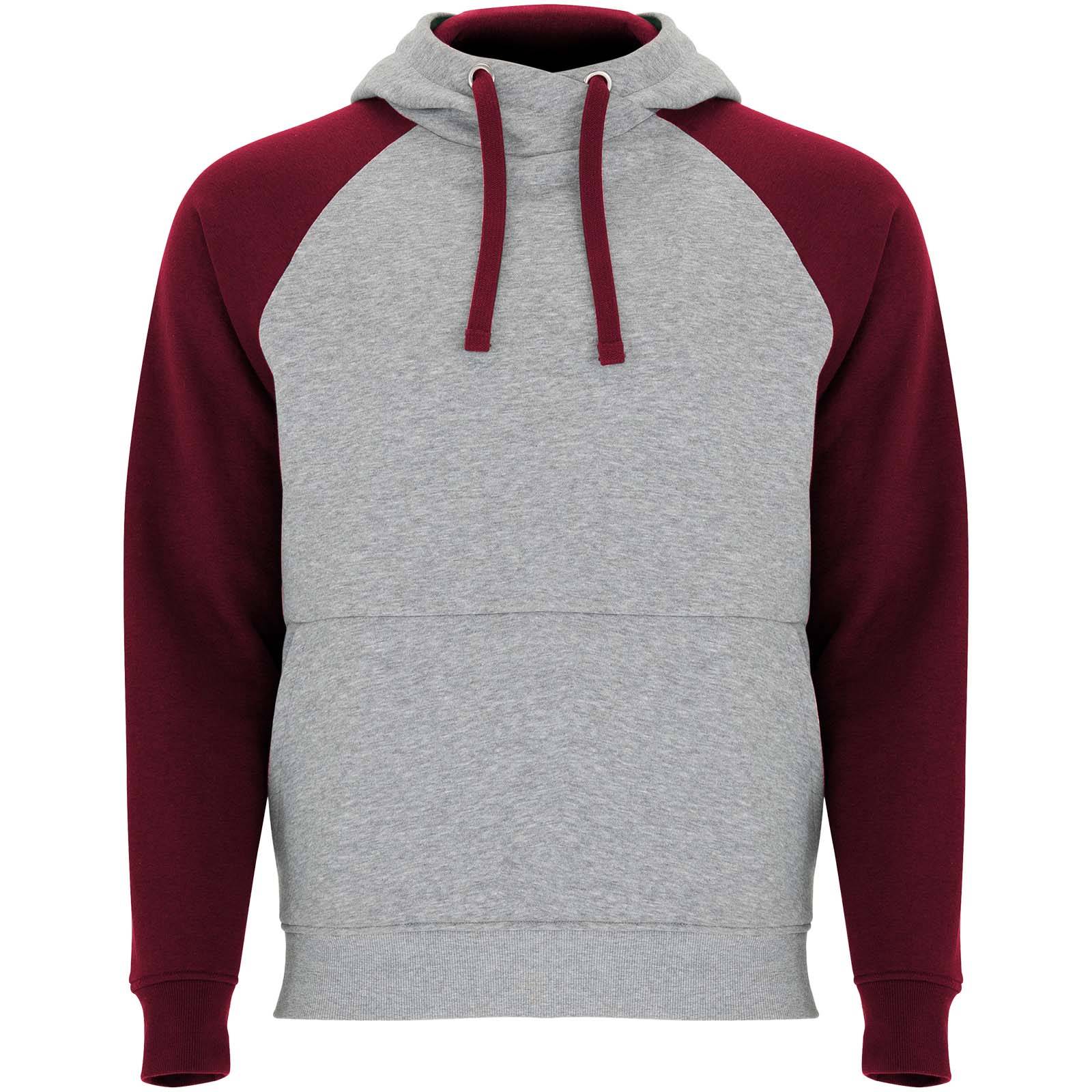 šedá Heather - červená Garnet