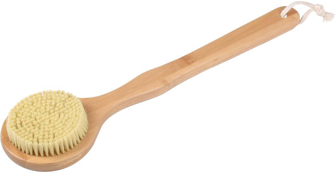 Obrázek produktu "Dlouhý bambusový kartáč do koupele ""Long scruber"", hnědý"