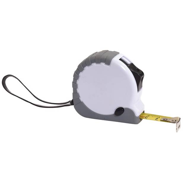 Dorn svinovací metr 3 m, bílá šedá Dorn svinovací metr 3 m, bílá šedá