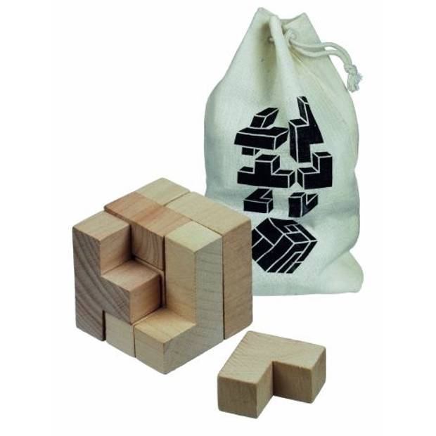 Drevené puzzle vo vrecku Drevené puzzle vo vrecku