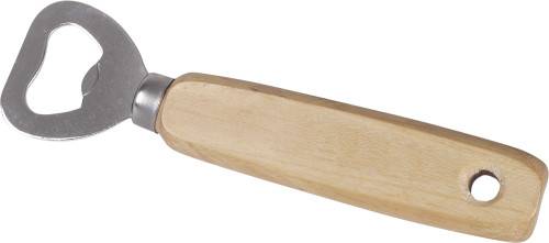 Dřevěný otvírák na láhve